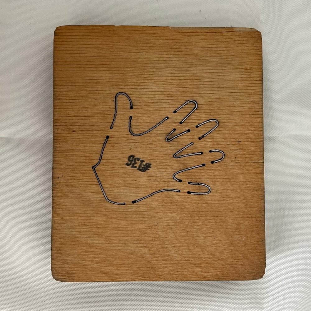 AccuCut Baby Hand Sm Die #B1003S Vintage, Small Baby Hand Die